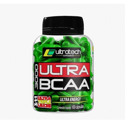 Ultra BCAA - 100 C�psulas - Ultratech