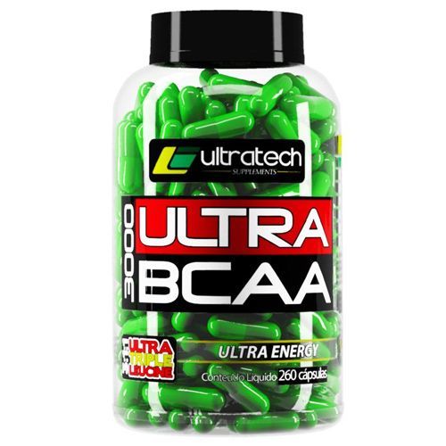 Ultra BCAA - 260 C�psulas - Ultratech