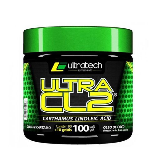Ultra CI2 C�rtamo com o �leo de coco - 100 C�psulas - Ultratech