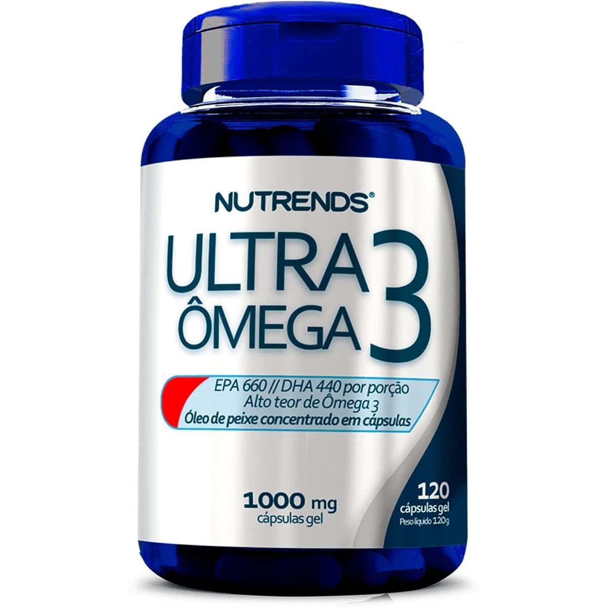 Ultra �mega 3 - 120 C�psulas - Nutrends