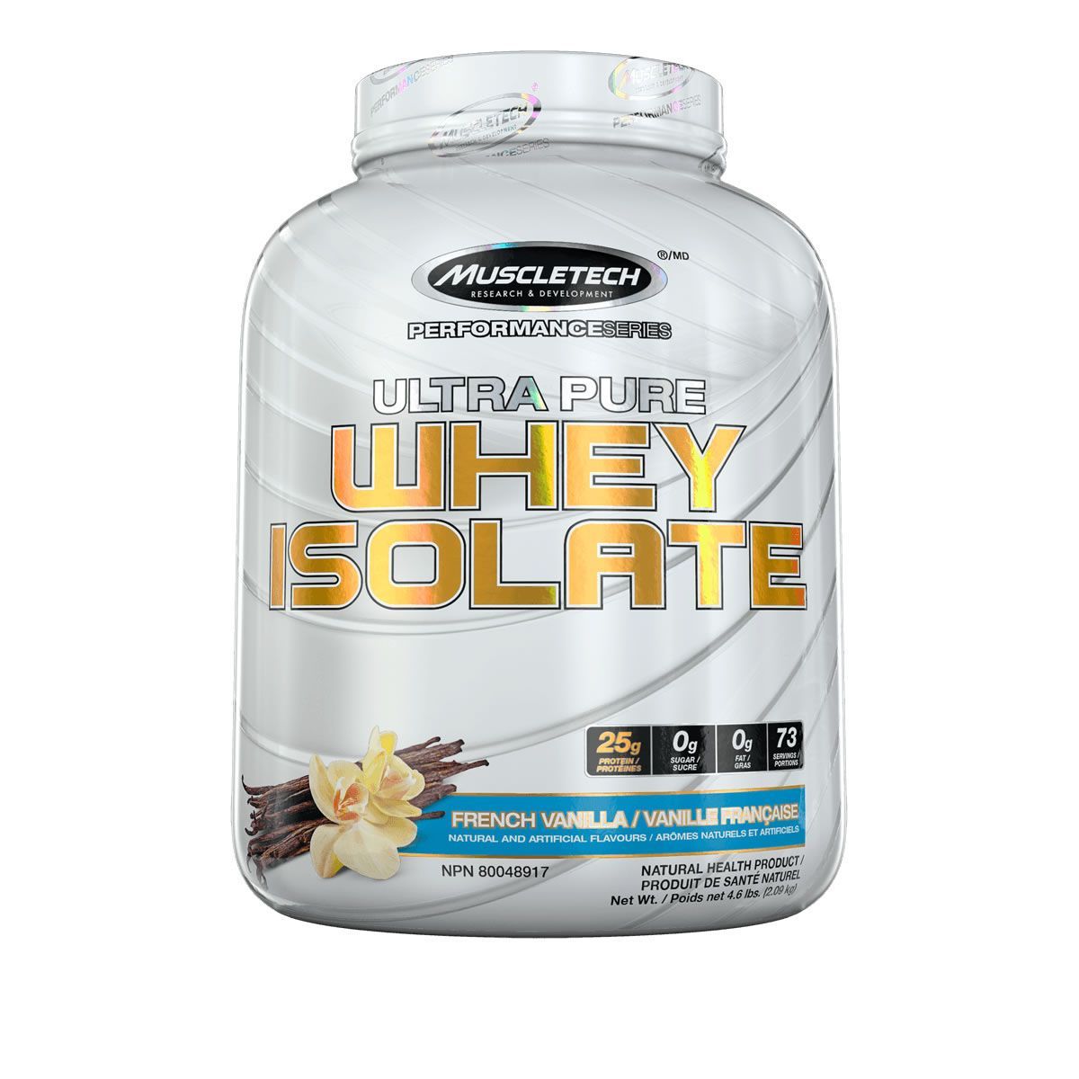 Ultra Pure Whey Isolate - 2090g French Vanilla - Muscletech