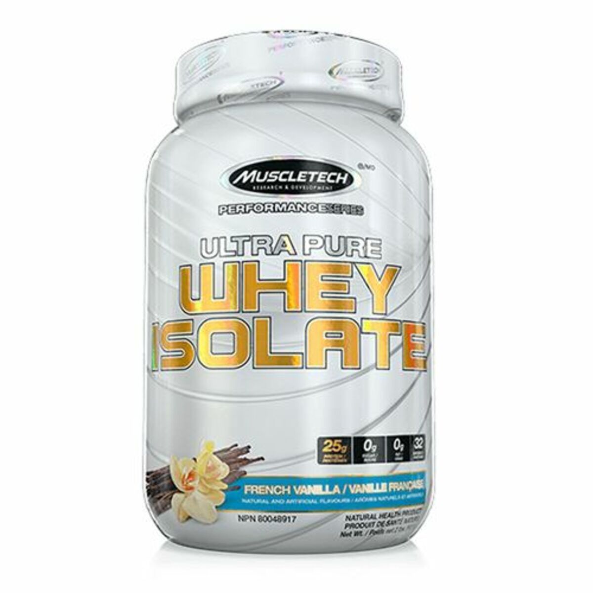 Ultra Pure Whey Isolate - 907g French Vanilla - Muscletech
