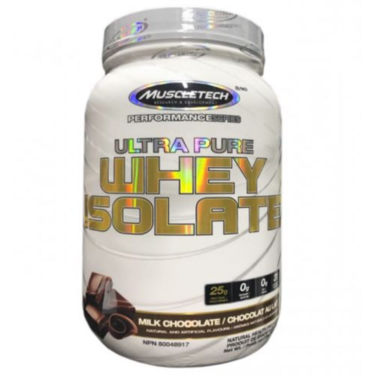 Ultra Pure Whey Isolate - 907g Milk Chocolate - Muscletech