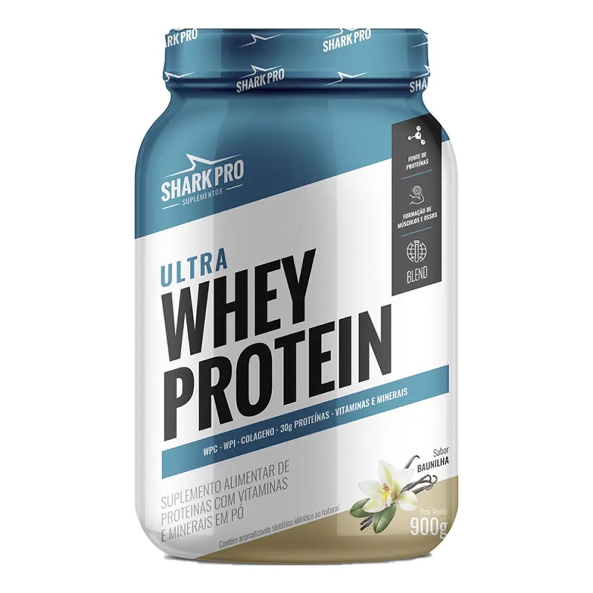Ultra Whey Protein - 907g Baunilha - Shark Pro