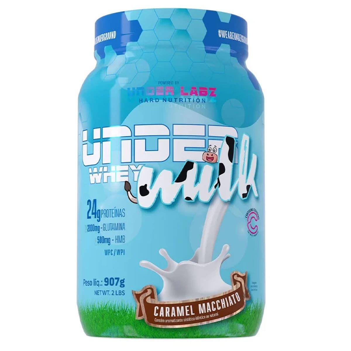 Under Milk Whey - 907g Caramel Macchiato - Under Labz*** Data Venc. 30/11/2025