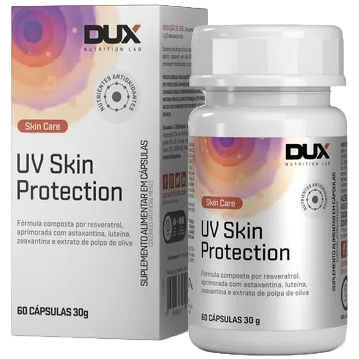 UV Skin Protection - 60 C�psulas - Dux Nutrition*** Data Venc. 25/01/2024