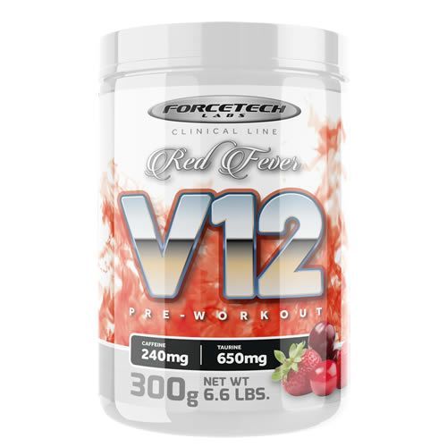 V12 Pre - Workout - 300g Red Fever - Forcetech Labs