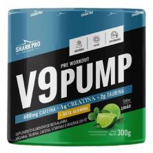 V9-Pump Pre Workout - 300g Lim�o - Shark Pro
