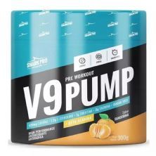 V9-Pump Pre Workout - 300g Tangerina - Shark Pro