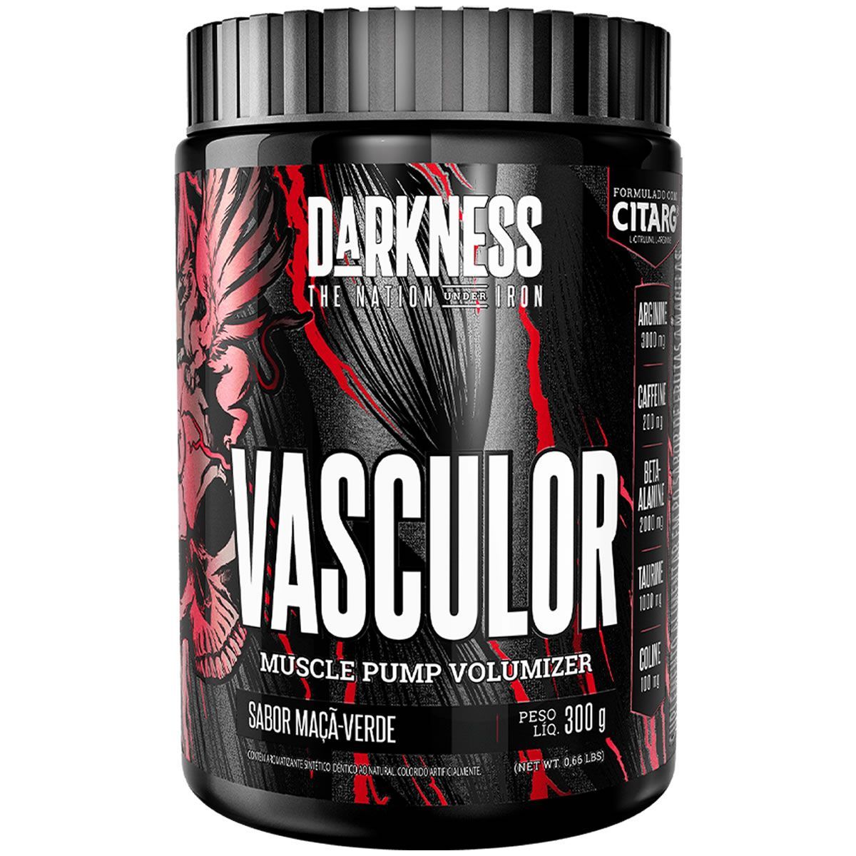 Vasculor Muscle Pump Powder  - 300g Ma�� Verde - IntegralMedica
