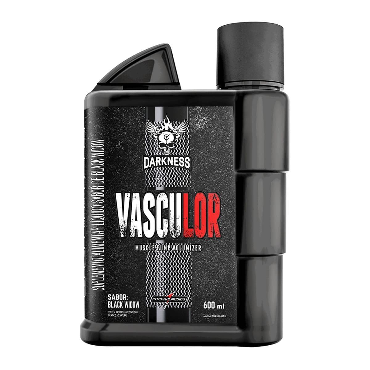 Vasculor Muscle Pump Volumizer Darkness - 600ml Black Widow - IntegralM�dica*** Data Venc. 31/01/2024