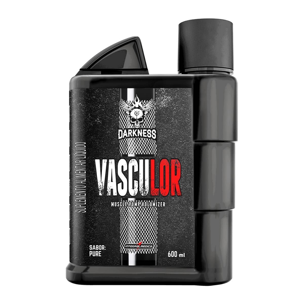 Vasculor Muscle Pump Volumizer Darkness - 600ml Pure - IntegralM�dica*** Data Venc. 30/04/2023