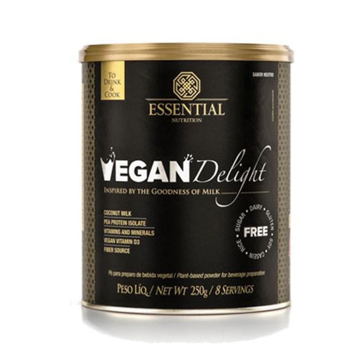 Vegan Delight - 250g Neutro - Essential Nutrition