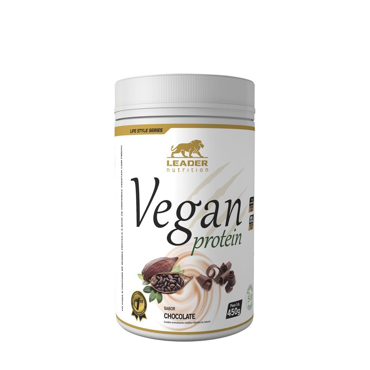 Vegan Protein - 450g Chocolate - Leader Nutrition