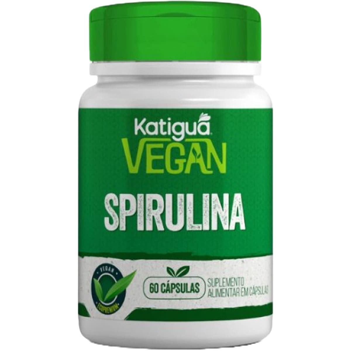 Vegan Spirulina - 60 C�psulas - Katigu�