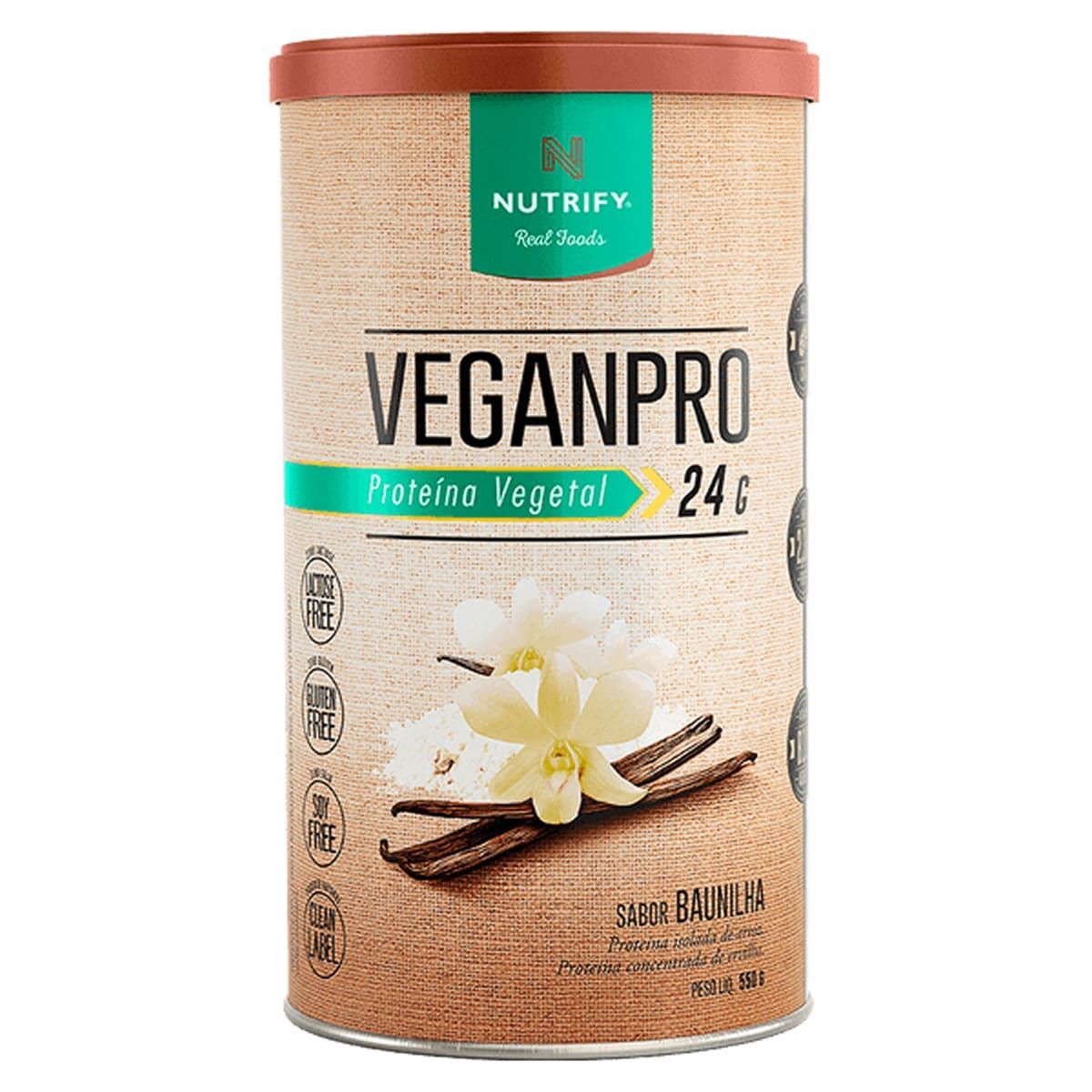 VeganPro - 550g Baunilha - Nutrify