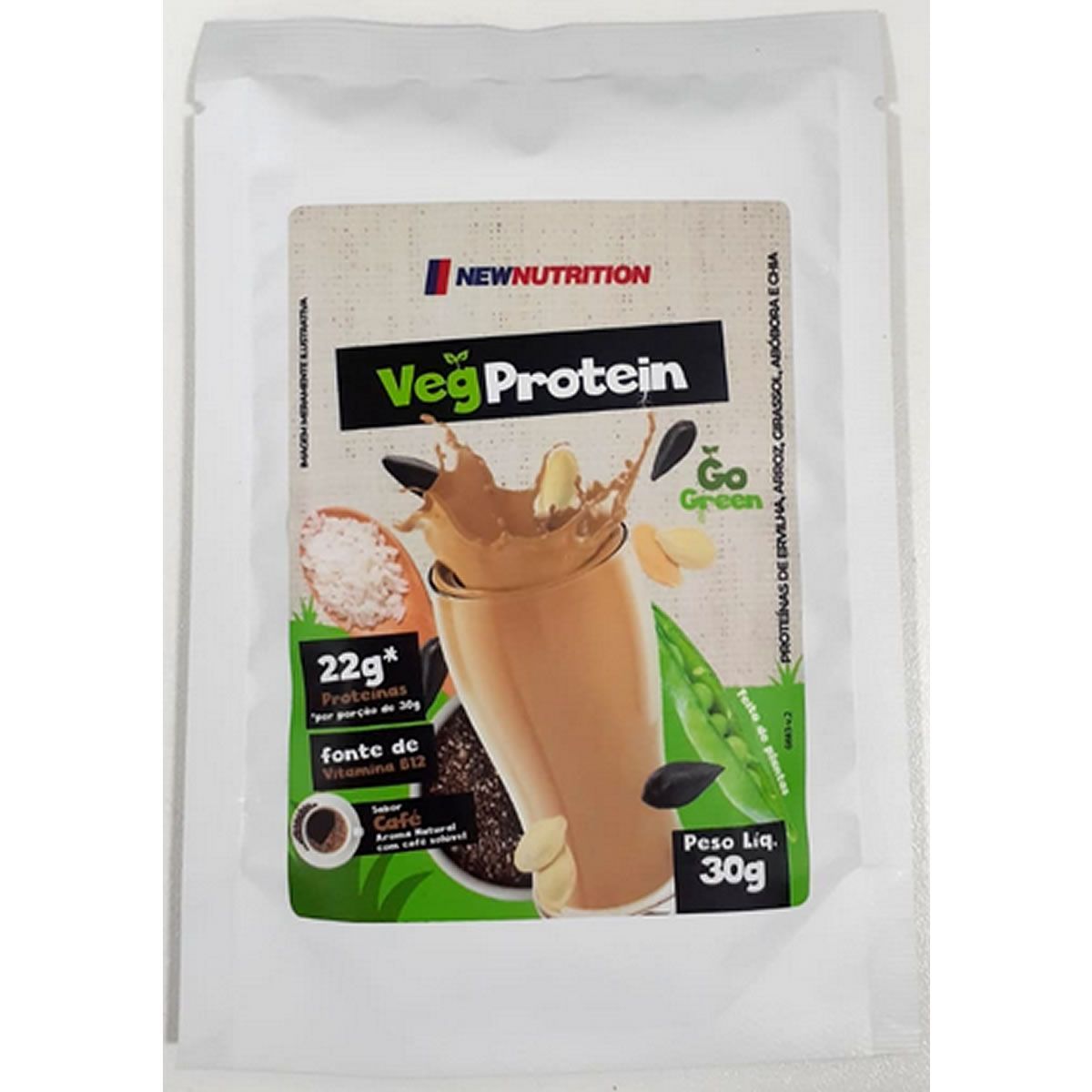 VegProtein - 1 Sach� 30g Caf� - NewNutrition