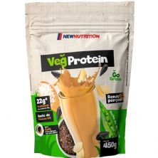VegProtein - 450g Refil Caf� - NewNutrition*** AVARIA NA EMBALAGEM  Data Venc. 30/05/2024