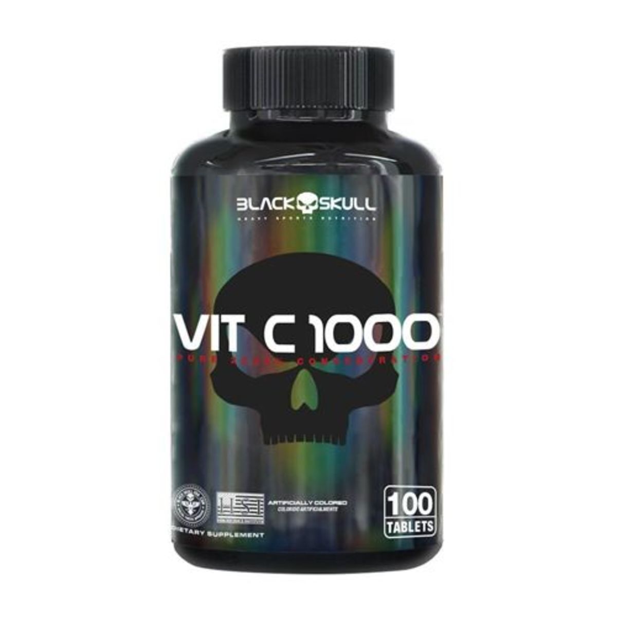 Vit C 1000 - 100 Tablets- Black Skull*** Data Venc. 30/7/23