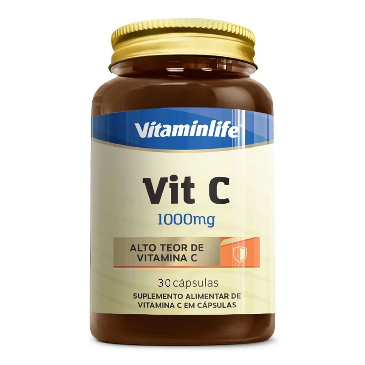 Vit C 1000mg - 30 C�psulas - VitaminLife