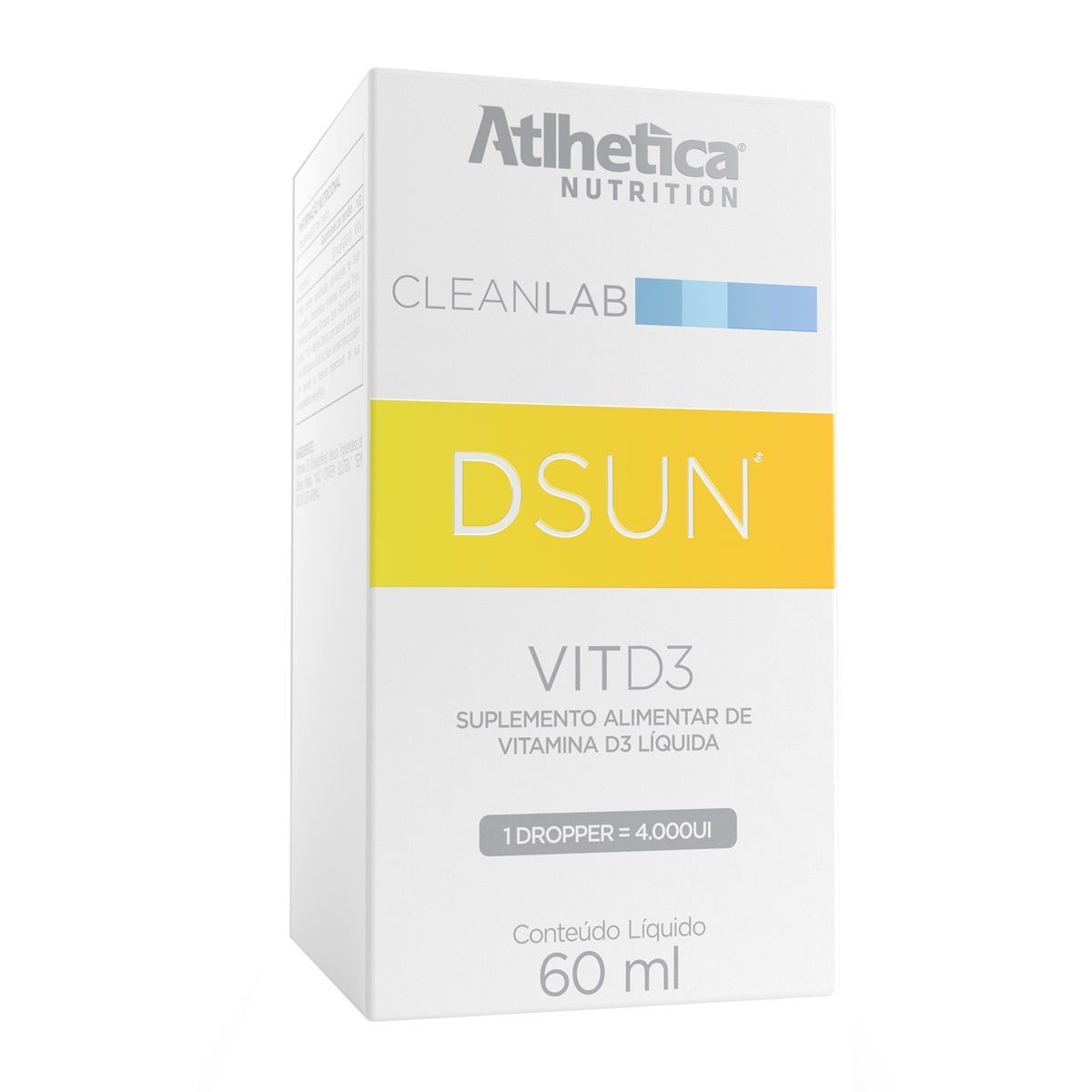 Vit D3 Gotas - 60ml - Atlhetica Nutrition