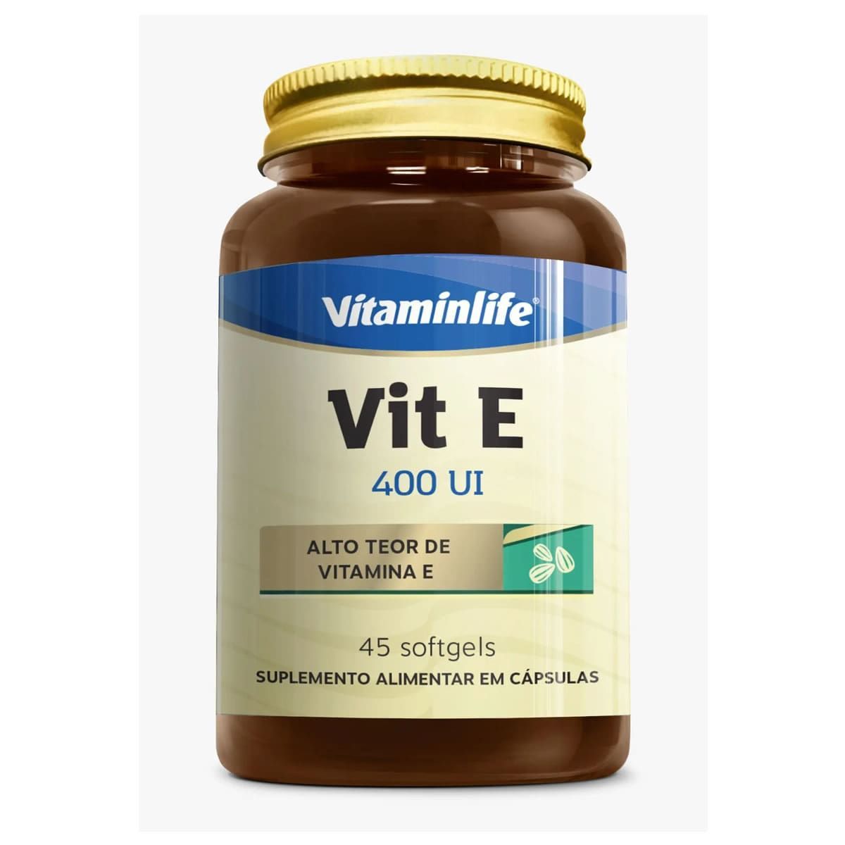 Vit E 400UI - 45 Softgels - Vitaminlife