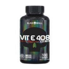 Vit E 408 UI - 100 C�psulas - Black Skull