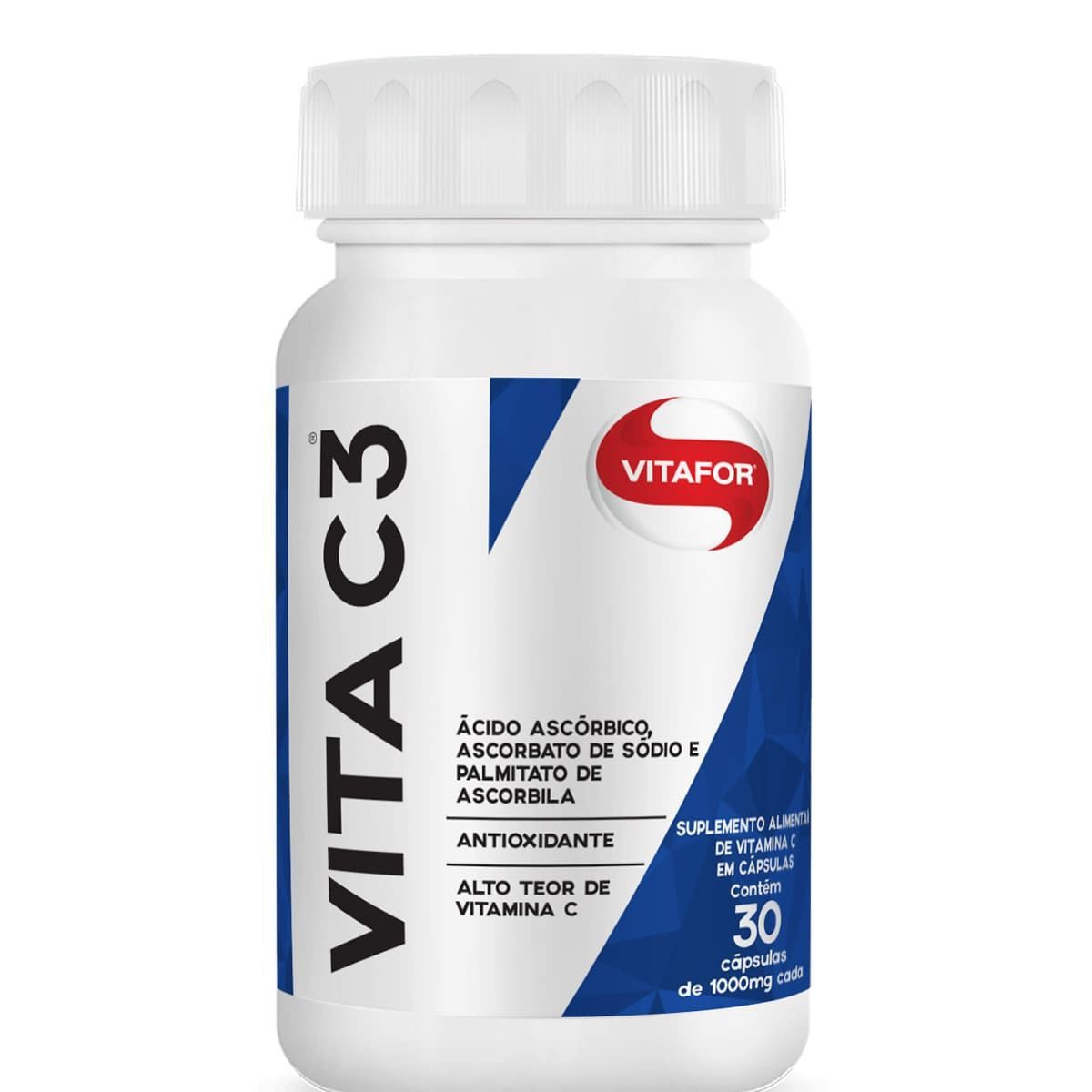 Vita C3 - 30 C�psulas - Vitafor*** Data Venc. 30/05/2022