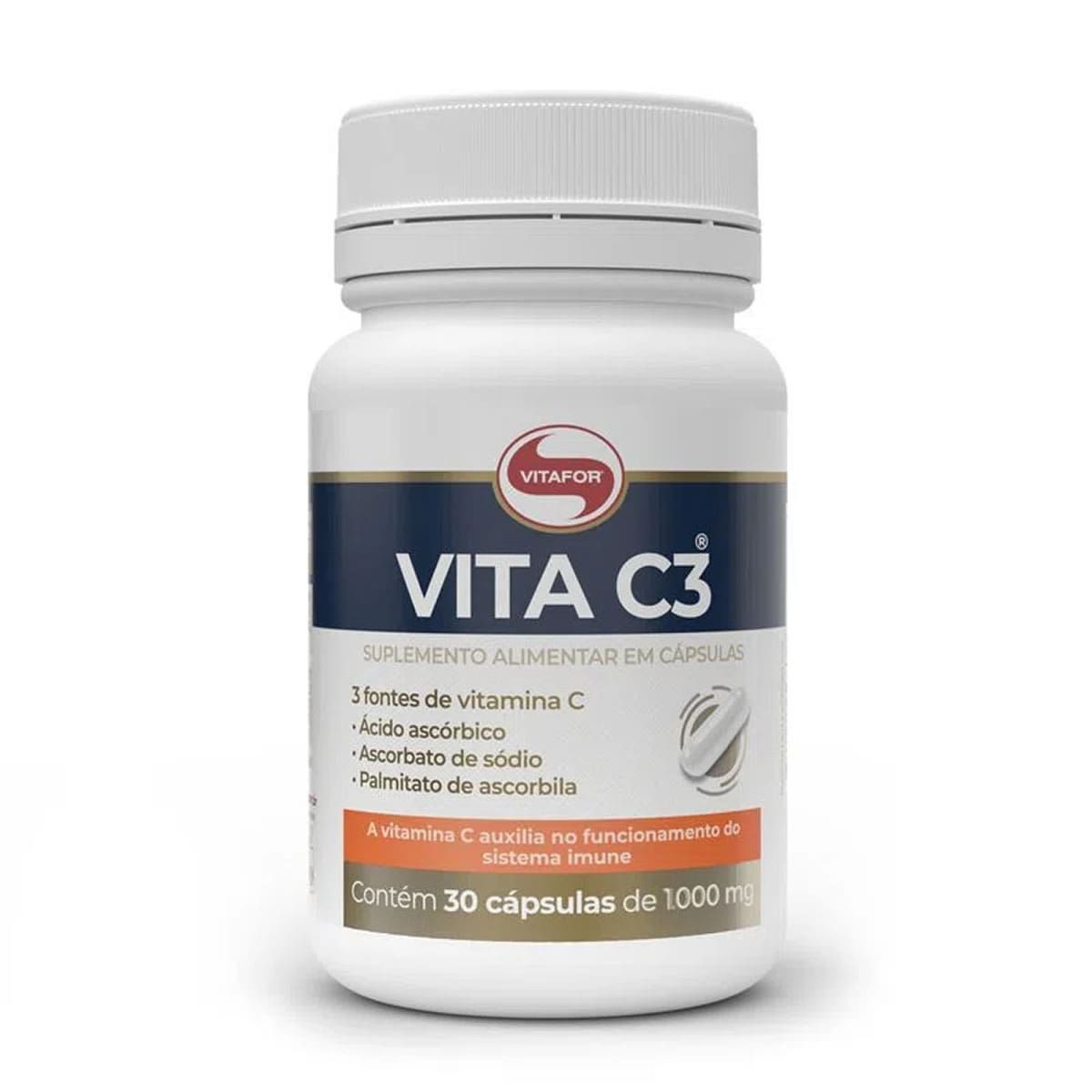 Vita C3 - 30 C�psulas - Vitafor