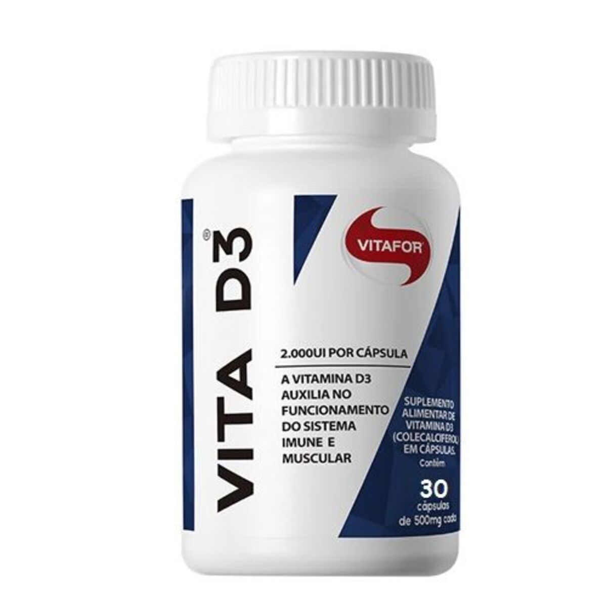 Vita D3 - 30 C�psulas - Vitafor*** Data Venc. 30/09/2022
