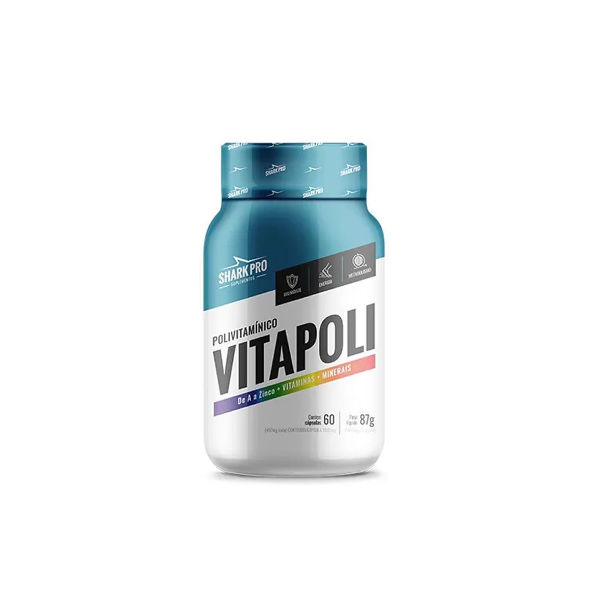 Vita-poli - Polivitaminico Complex - 60 C�psulas -  Shark Pro