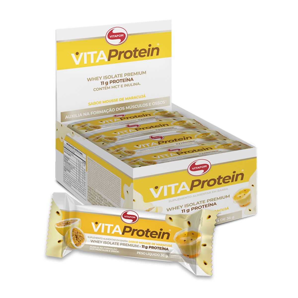 Vita Protein - 12 Unidades 36g Mousse de Maracuj� - Vitafor