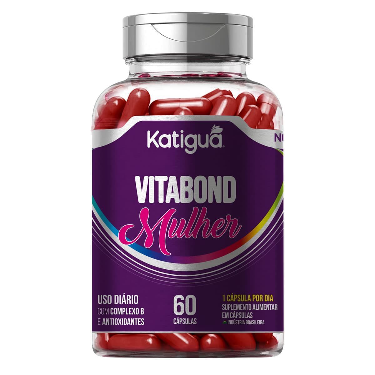 Vitabond Mulher - 60 C�psulas - Katigu�