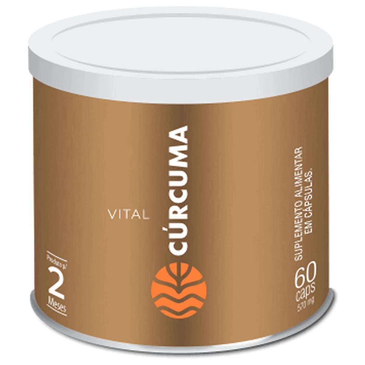 Vital C�rcuma - 60 C�psulas - Vital Atman