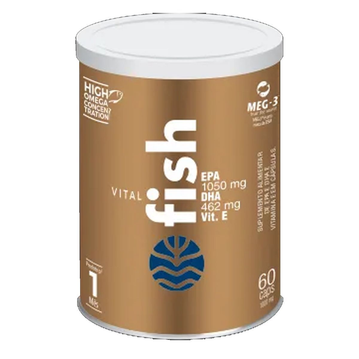 Vital Fish  - 60 C�psulas - Vital �tman
