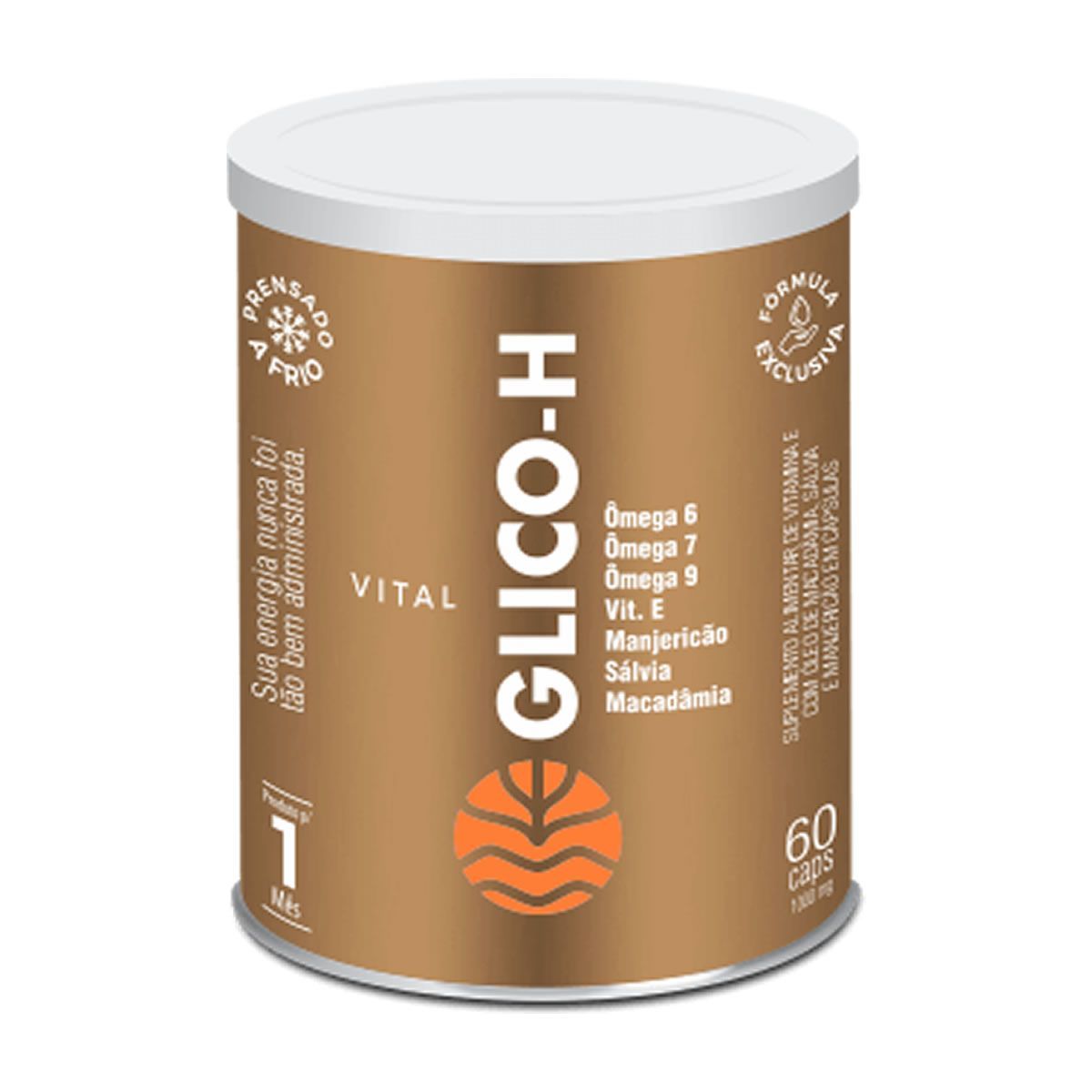 Vital Glico H - 60 C�psulas - Vital �tman