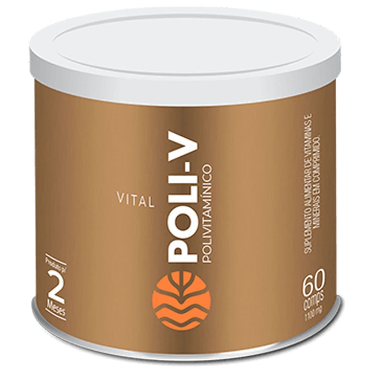 Vital Poli-V - 60 Comprimidos - Vital Atman*** Data Venc. 30/10/2025