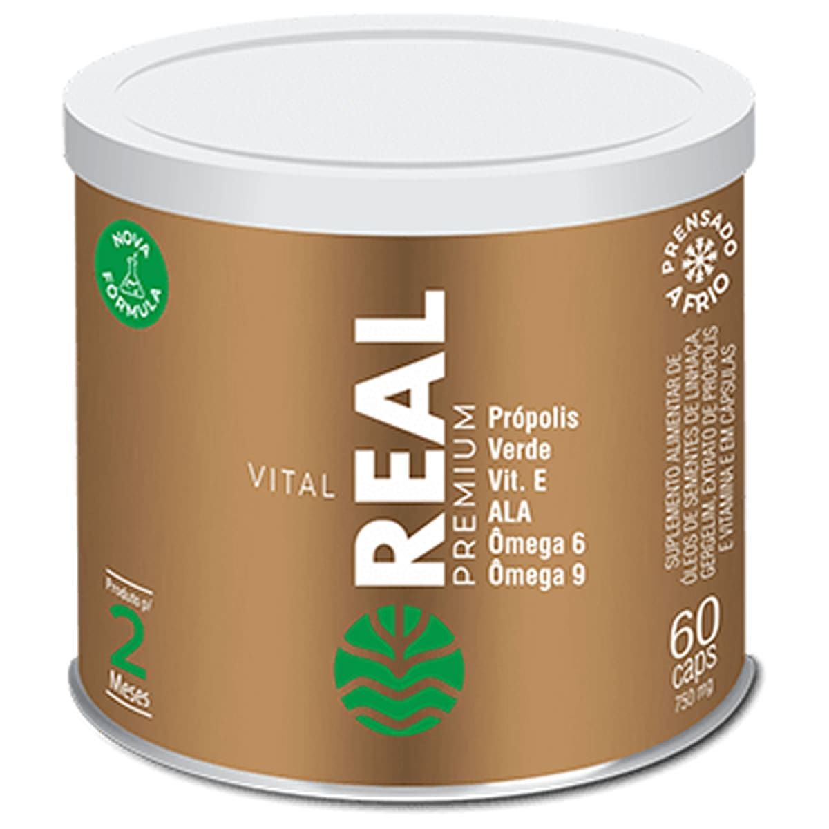 Vital Real - 60 C�psulas - Vital Atman*** Data Venc. 30/08/2025