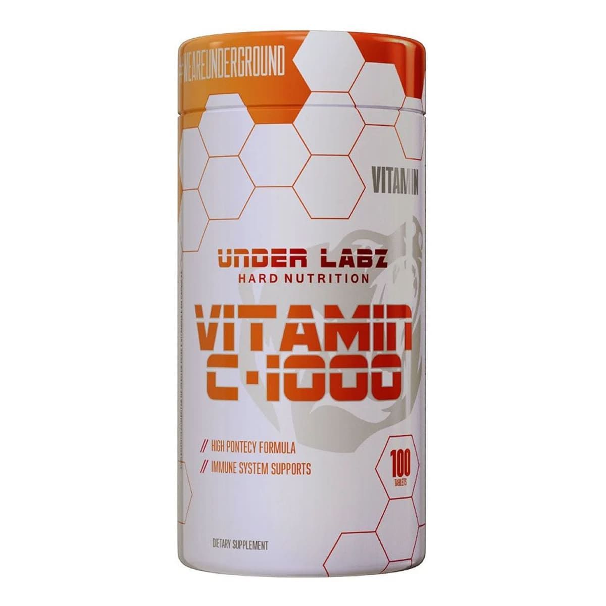 Vitamin C 1000 - 100 Tabletes - Under Labz*** Data Venc. 28/6/23