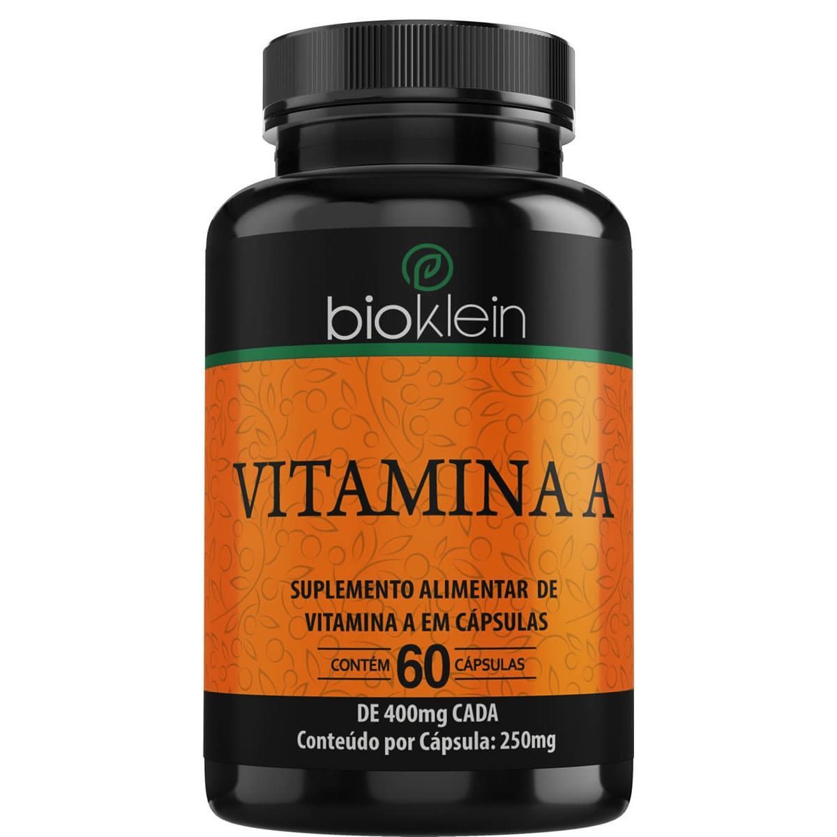 Vitamina A - 60 C�psulas - Bioklein