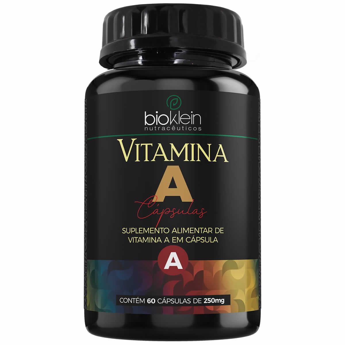 Vitamina A -  60 C�psulas - Bioklein