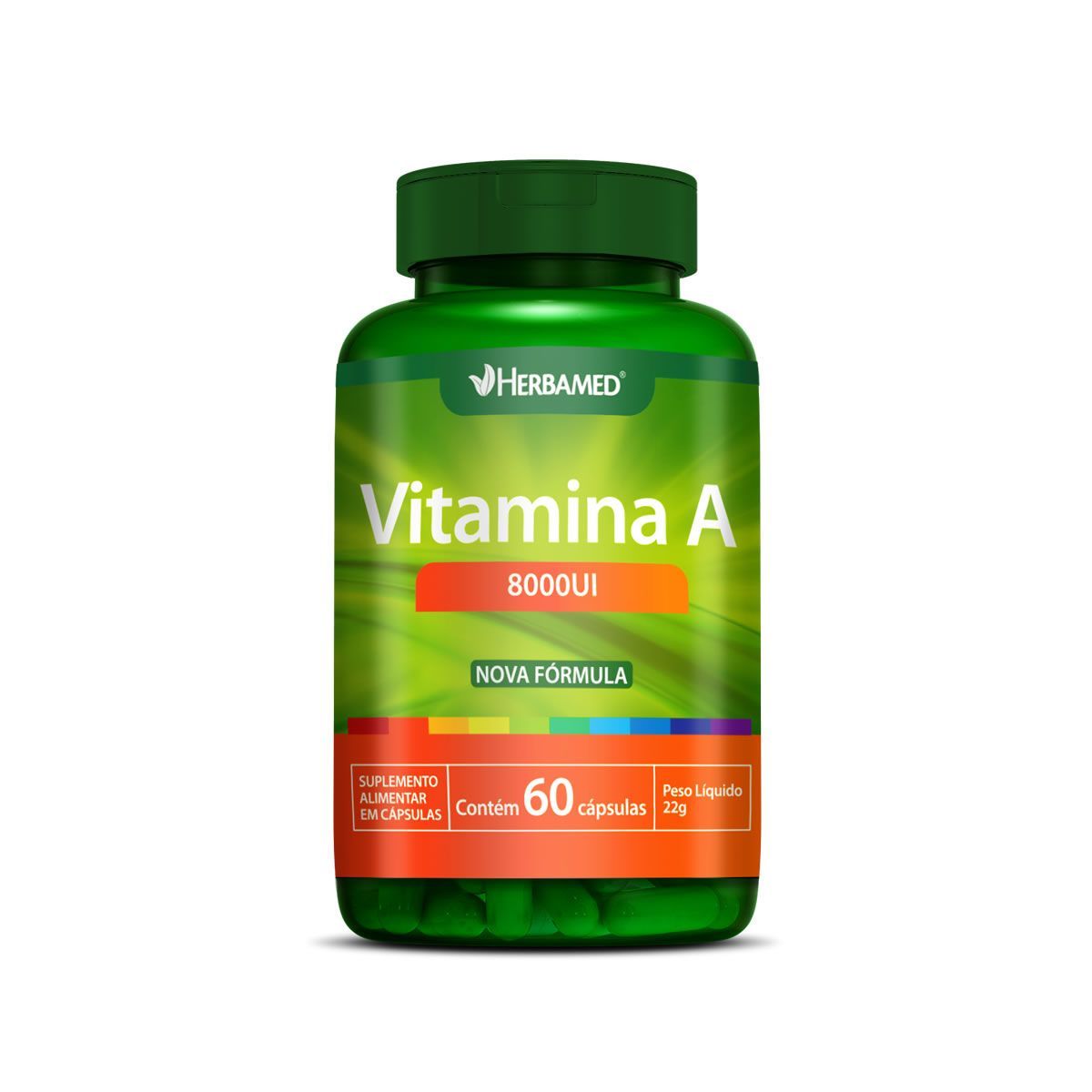 Vitamina A 8660Ui - 60 C�psulas - Herbamed