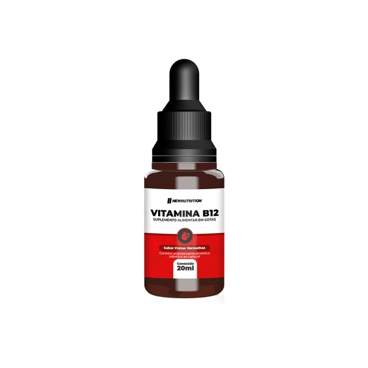 Vitamina B12 - 20ml Frutas Vermelhas - NewNutrition