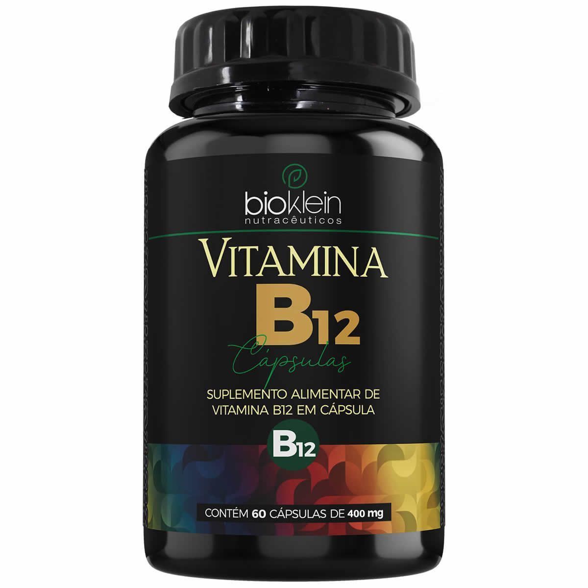 Vitamina B12 - 60 C�psulas  - Bioklein