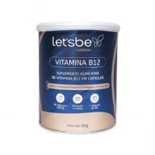 Vitamina B12 - 60 C�psulas - LetsBe Nutrition
