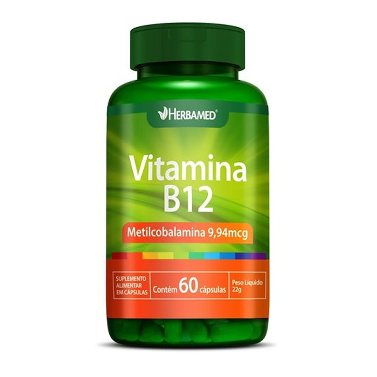 Vitamina B12 - 60 C�psulas - Herbamed