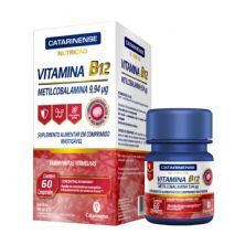 Vitamina B12 Metilcobalamina - 60 Comprimidos - Catarinense
