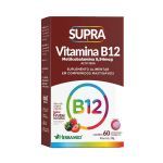 Vitamina B12 Metilcobalamina - 60 Comprimidos Frutas Vermelhas - Herbamed