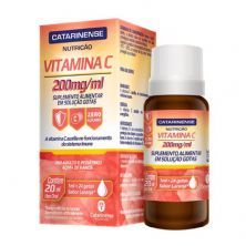 Vitamina C - 200mg/ml Gotas - Catarinense Nutri��o