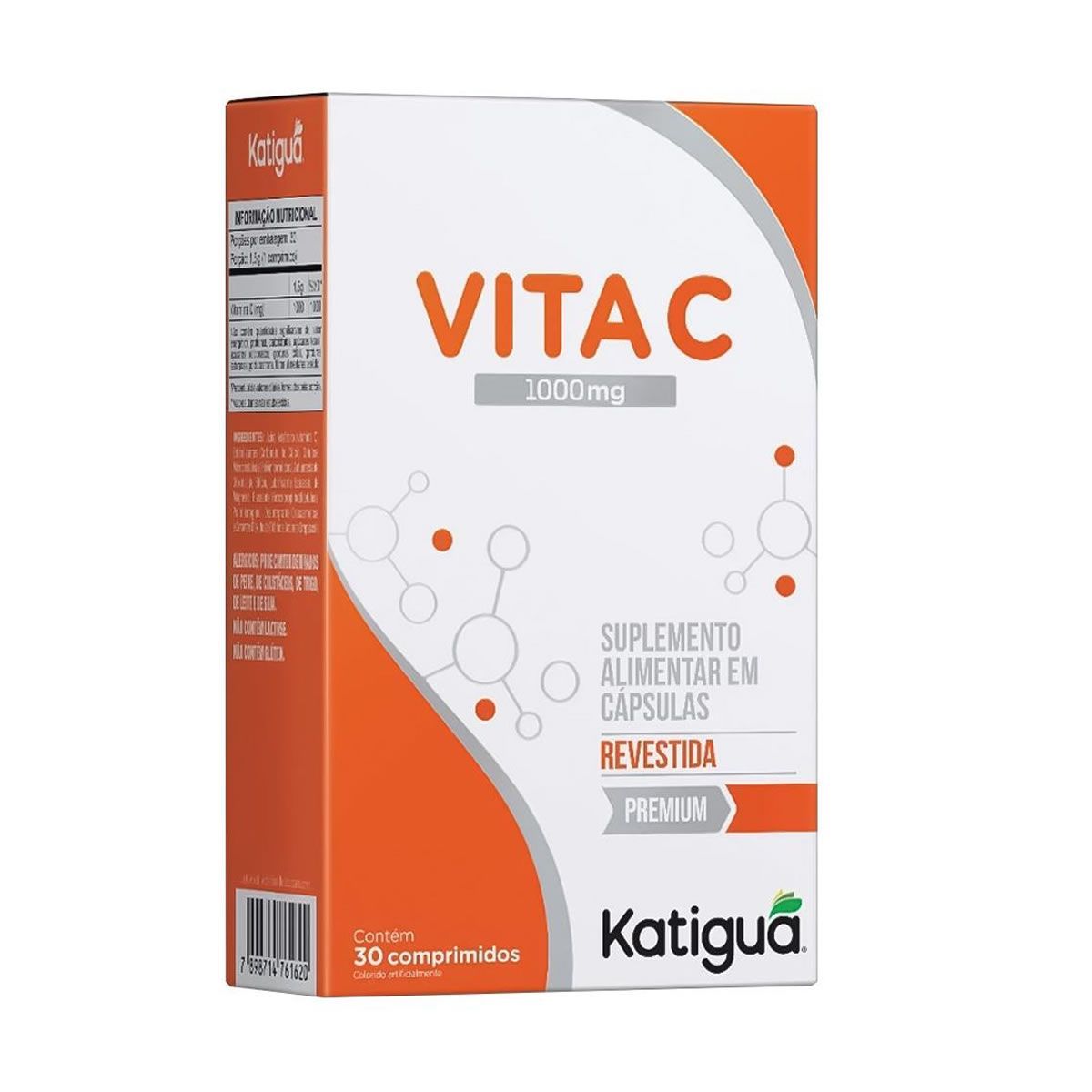 Vitamina C - 30 Comprimidos - Katigu�